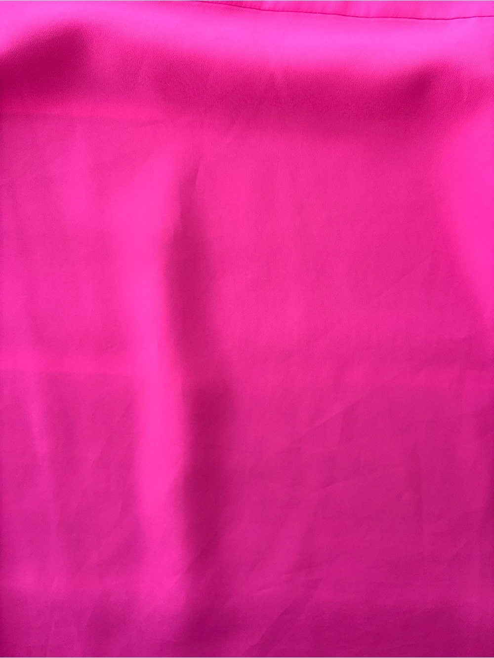 J.Crew Bright Pink Long Sleeve Blouse Size Small | Keyhole Back Work Career Top - Picture 2 of 4